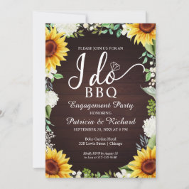 Jag gör BBQ Rustik fästningsfestinbjudan Meddelande