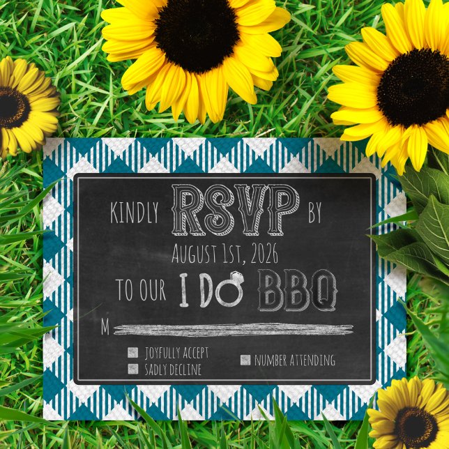 Jag gör BBQ-skalning utomhus sommar/Vår bröllop OS Tilläggskort (Skapare uppladdad)