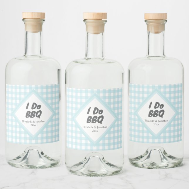 Jag gör BBQ Spritflaskor Etikett (Flaskor)