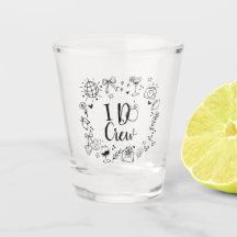 Jag gör besättning Shot Glas Sängkammarparty Förmå