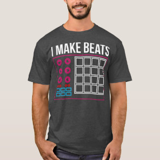 Jag gör beslag på Dj Music Beat Pad Audio Producer T Shirt