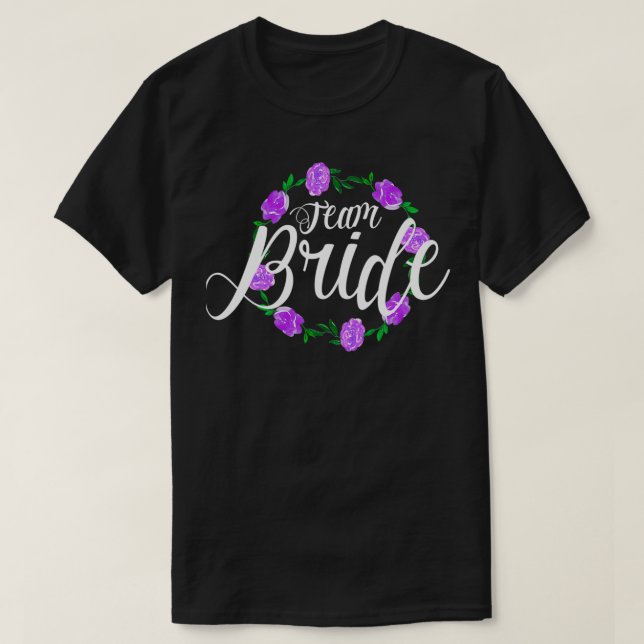 Jag gör Bröllopsteam brud Syster brudklänning T Shirt (Design framsida)