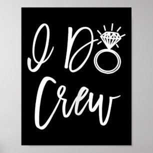 Jag Gör Brudens Vänner Grupp Syster Bröllop Bröllo Poster