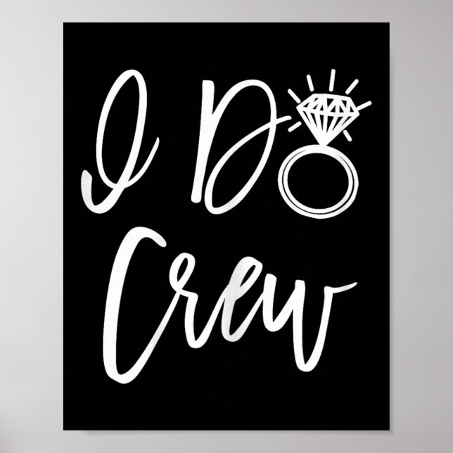 Jag Gör Brudens Vänner Grupp Syster Bröllop Bröllo Poster (Framsidan)