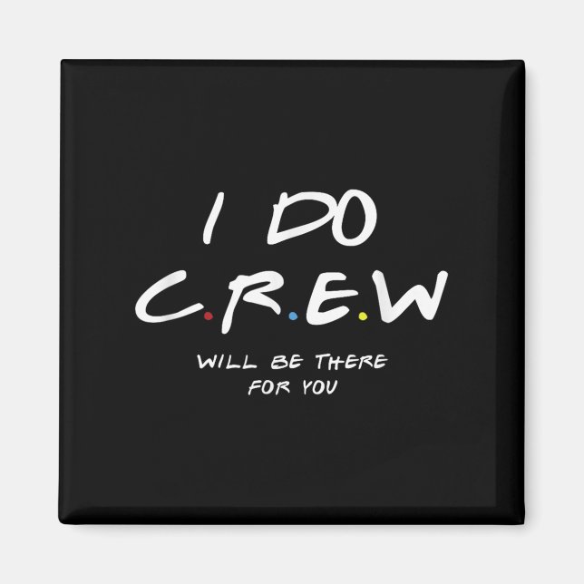 Jag gör crew möhippa män och kvinnor  magnet (Framsidan)