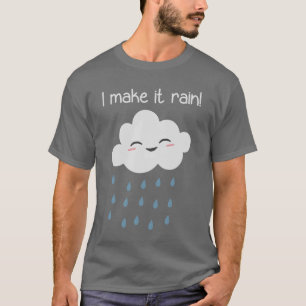 Jag gör det att regna det gulliga stormmolnet tröja
