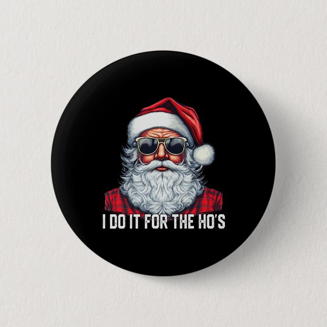 Jag Gör Det För Brudar Santa Jul  Knapp (Framsida)