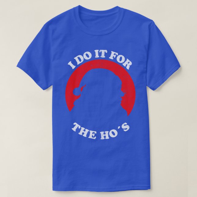 Jag gör det för den vackra julen t shirt (Design framsida)