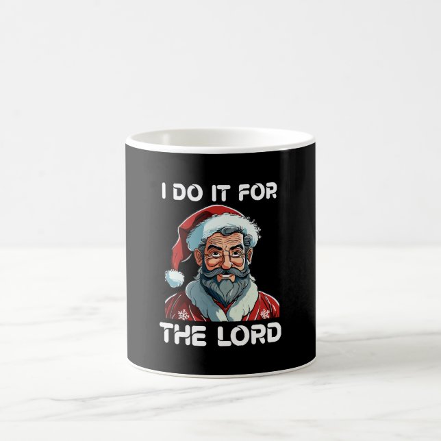 Jag Gör Det För Herren Kristet Julpresent Kaffemugg (Center)
