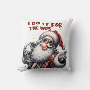 Jag gör det för Ho, Retro Santa Kudde