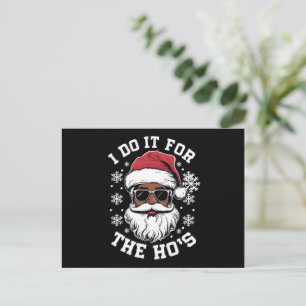 Jag Gör Det För Hos Jul Afrikansk Tomte Helg Vykort