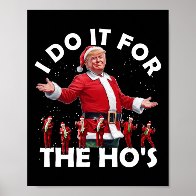 Jag gör det för Ho's vackra tomtskårdans Stil Poster (Framsidan)
