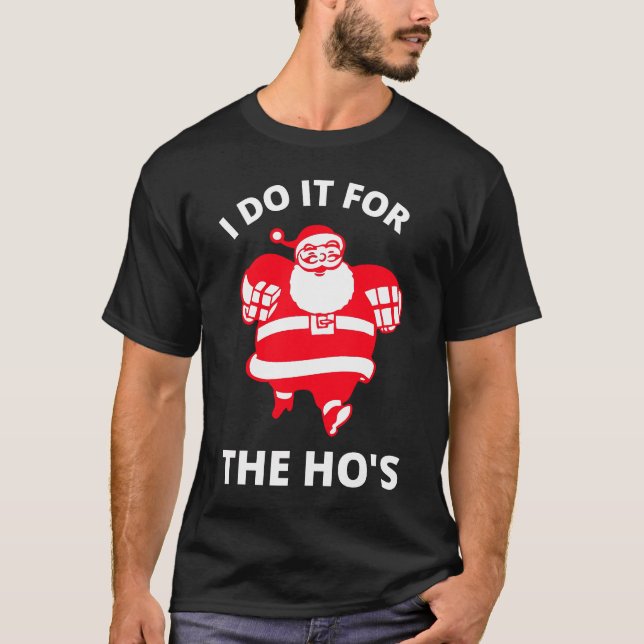 Jag gör det för hotellet t shirt (Framsida)