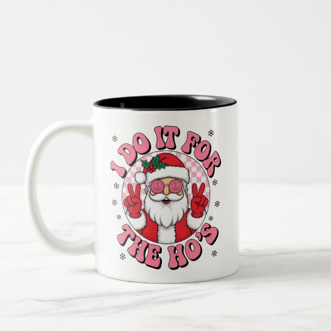 Jag gör det för hotellet Två-Tonad mugg (Vänster)