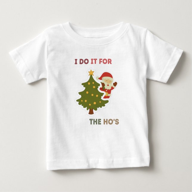 Jag gör det för hovens, familjejulen 2020 t shirt (Framsida)
