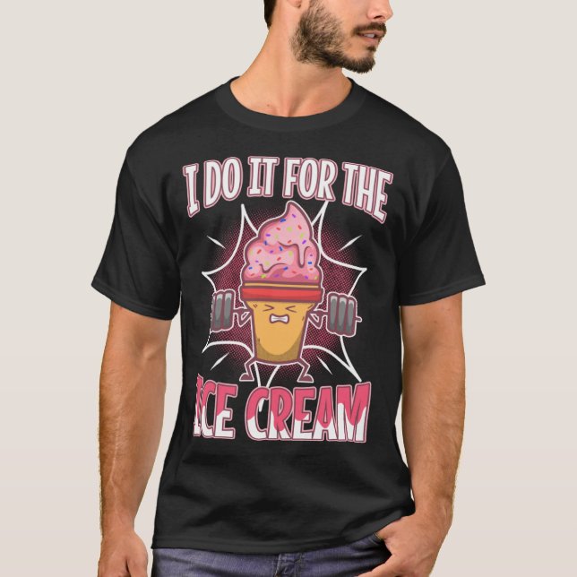 Jag gör det för iskräppan Pullover Hoodie T Shirt (Framsida)