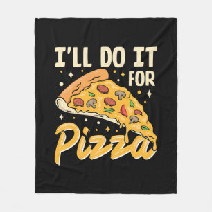 Jag Gör Det För Pizzans Skull Fleecefilt