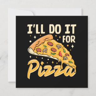 Jag Gör Det För Pizzans Skull Inbjudningar
