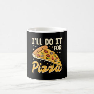 Jag Gör Det För Pizzans Skull Kaffemugg