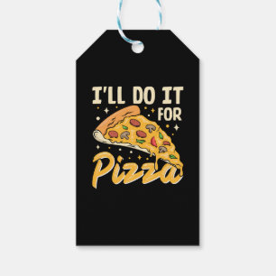 Jag Gör Det För Pizzans Skull Presentetikett
