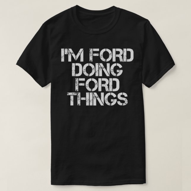 JAG GÖR DET FÖRE SAK Namn Funny Birthday Gif T Shirt (Design framsida)