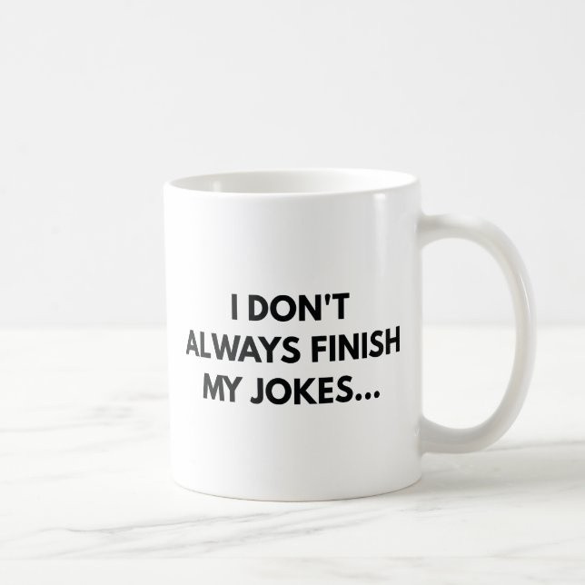 Jag gör det inte alltid kaffemugg (Höger)