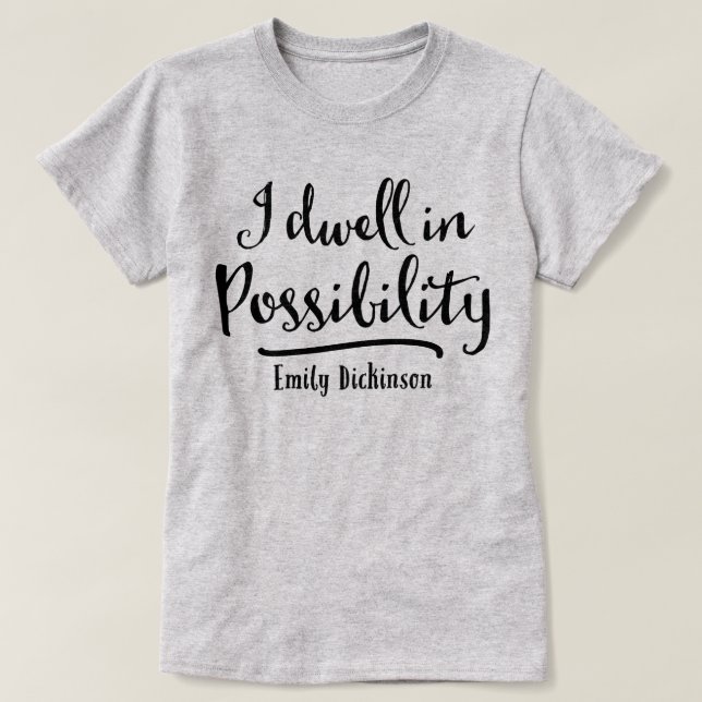 Jag gör det möjligt t shirt (Design framsida)
