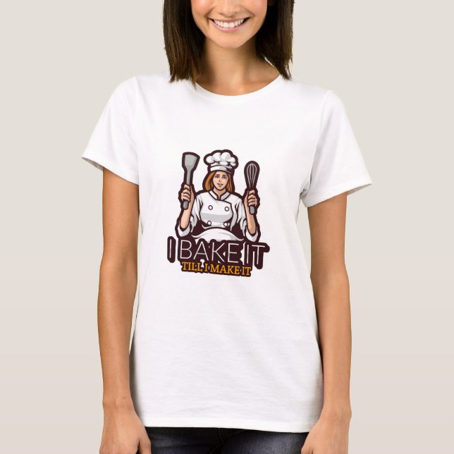 Jag gör det tills jag gör det t shirt (Framsida)