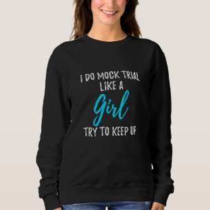 Jag gör en test som en flicka t shirt