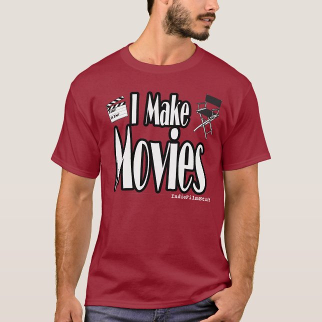 Jag gör filmT-tröja Tee Shirt (Framsida)