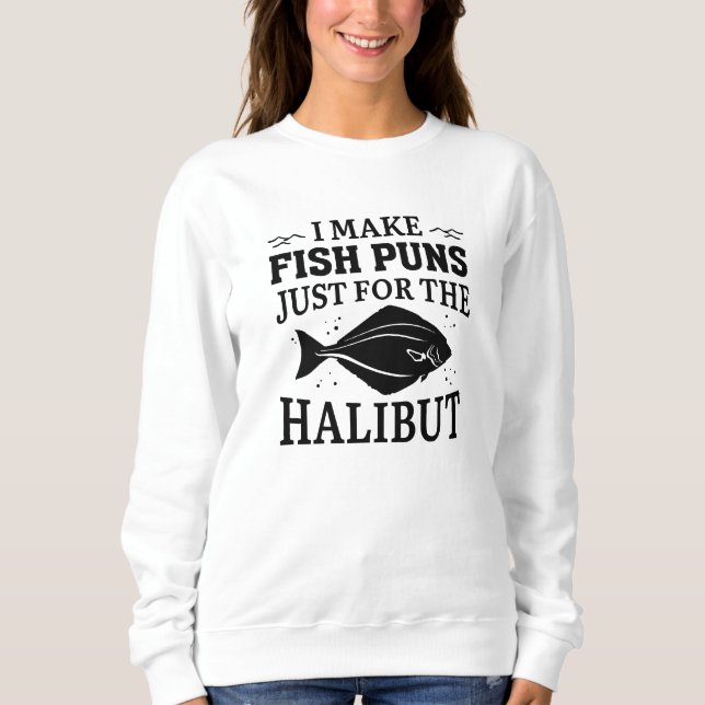 Jag gör fiskpungar bara för hälleflundra t shirt (Framsida)