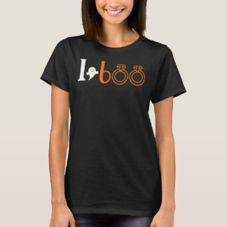 Jag gör Halloween Bröllop Ny gifta Cute Ghost Bac T Shirt