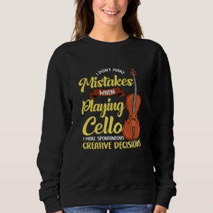 Jag gör inga misstag när jag spelar Cello T Shirt