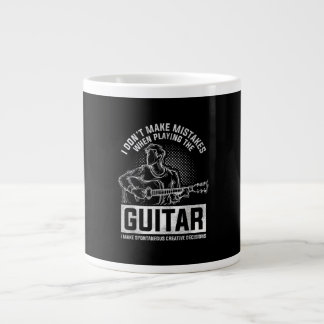 Jag gör inga misstag när jag spelar gitarren jumbo mugg