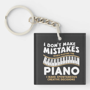 Jag gör inga misstag när jag spelar Piano