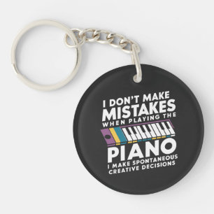 Jag gör inga misstag när jag spelar Piano
