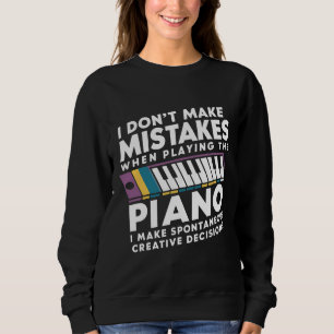 Jag gör inga misstag när jag spelar Piano T Shirt