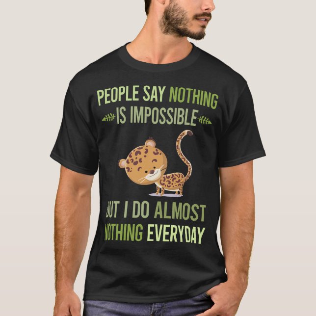 Jag gör inget Jaguar 31 T Shirt (Framsida)