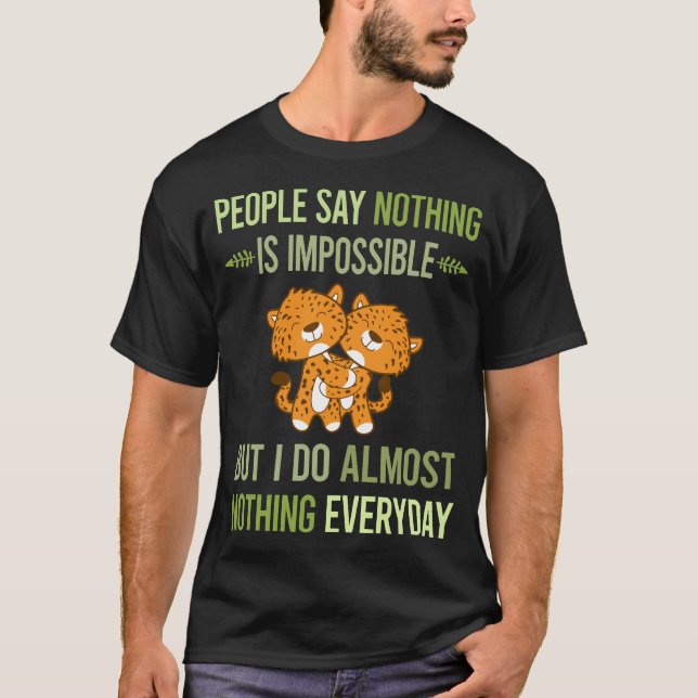 Jag gör inget Jaguar 42 T Shirt (Framsida)