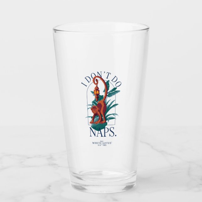 Jag gör inte en apa - vitlotus glaskopp (Framsida)