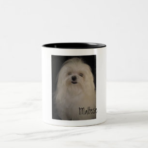 Jag gör inte MALTESE. Två-Tonad Mugg