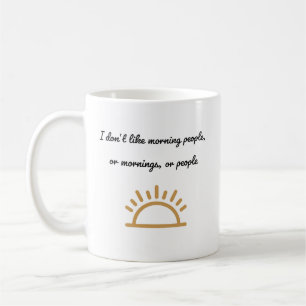 Jag gör inte marnings kaffemugg