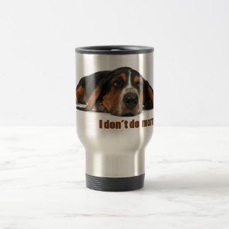 Jag gör inte morgnar resemugg