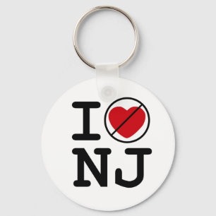 Jag gör inte ny hjärta - jerseyen nyckelring