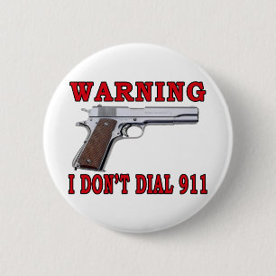 Jag gör inte ringer 911 knapp