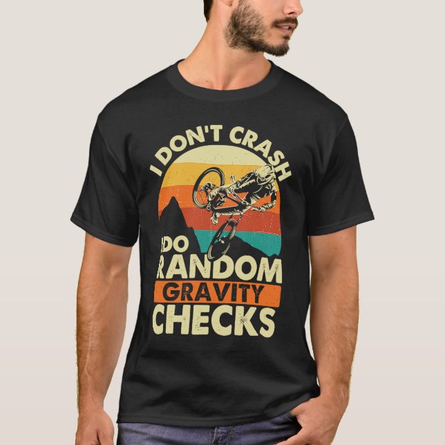 Jag gör inte slumpmässiga Gravity-kontroller i ber T Shirt (Framsida)