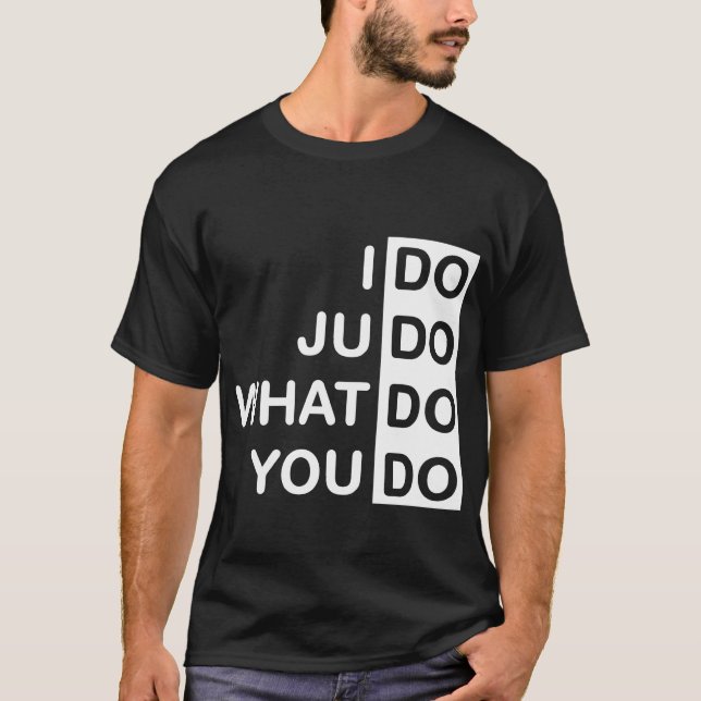 Jag gör Judo…, T-tröja T Shirt (Framsida)