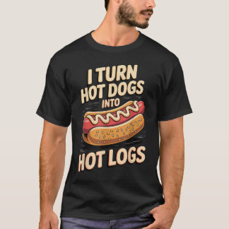 Jag gör korvar till het skog t shirt