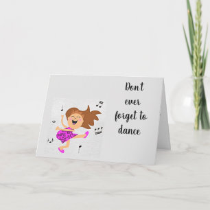 JAG GÖR **LYCKLIG DANCE** PÅ "DITT" BIRTHDAY KORT