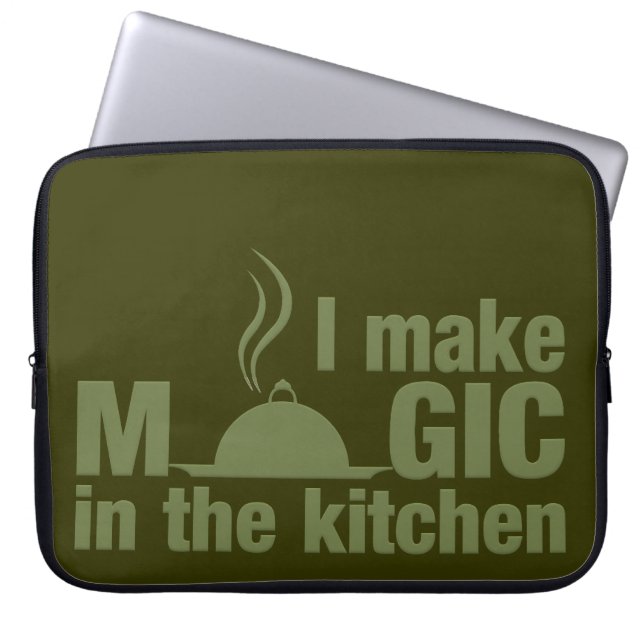 Jag gör Magic anpassningsbar laptop sleeve (Framsidan)